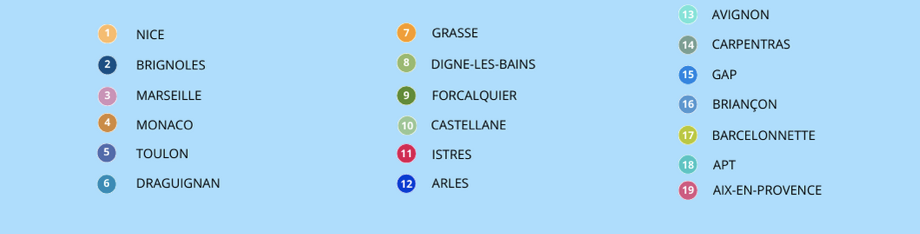 Les 19e villes de WoMEN NL