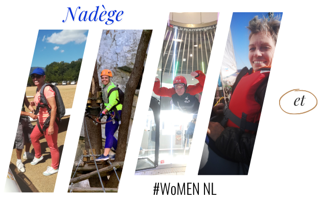 Nadège à l'entrainement