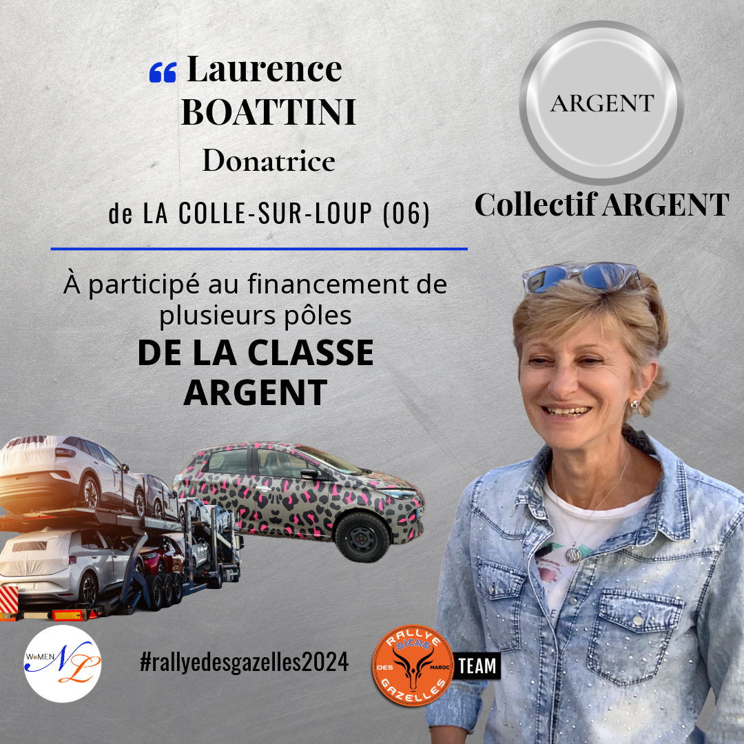 Laurence BOATTINI - Collectif Argent - WOMEN NL